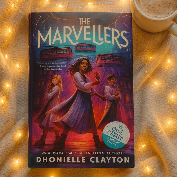 The Marvellers OwlCrate Jr Exclusive Edition Hardcover Book Dhonielle Clayton - Picture 1 of 4